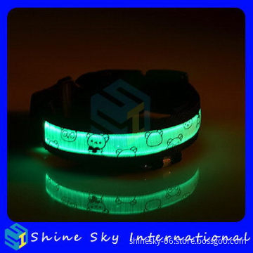 High Quality Hot Sale Flashing Led Sifted Dog Collar